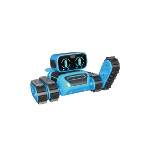 Робот-конструктор гусеничный для сборки, управление сенсорное и от пульта